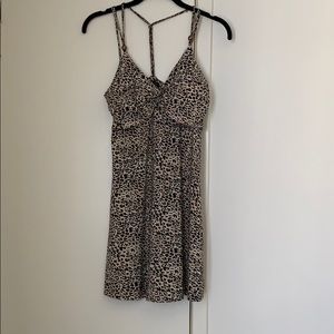 Cute Cheetah Print Dress
